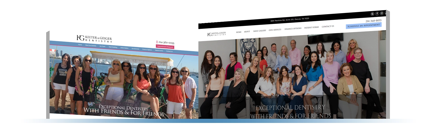 drkeeter Dental websites